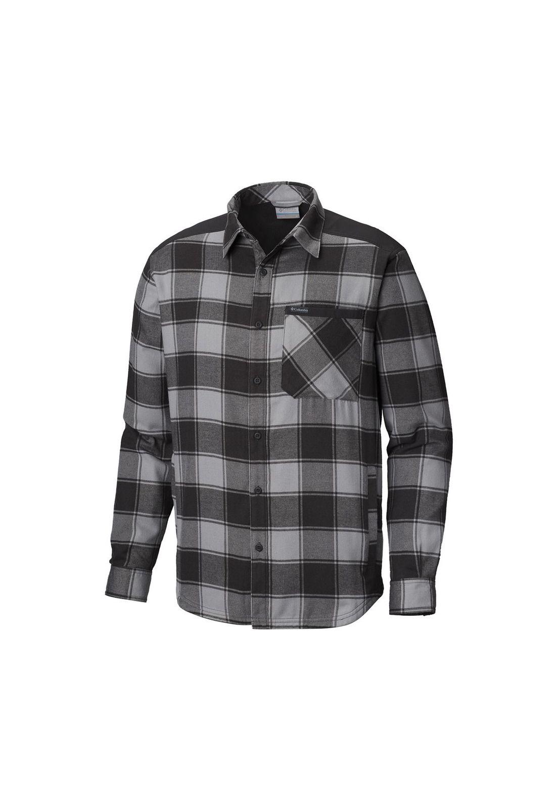 Camisa M/L Silver Ridge II Gris-0