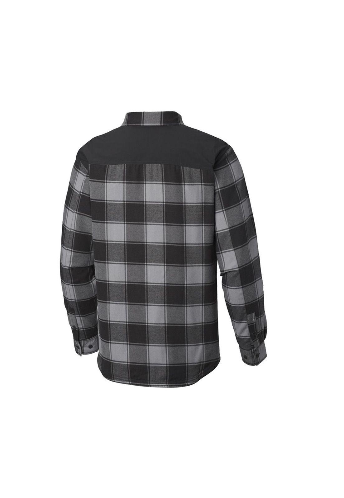 Camisa M/L Silver Ridge II Gris-1