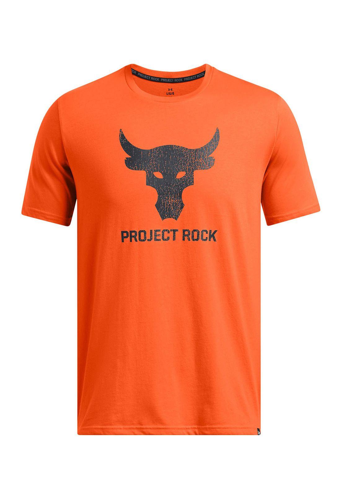 Polera manga corta PrjctRck hombre Naranjo-0