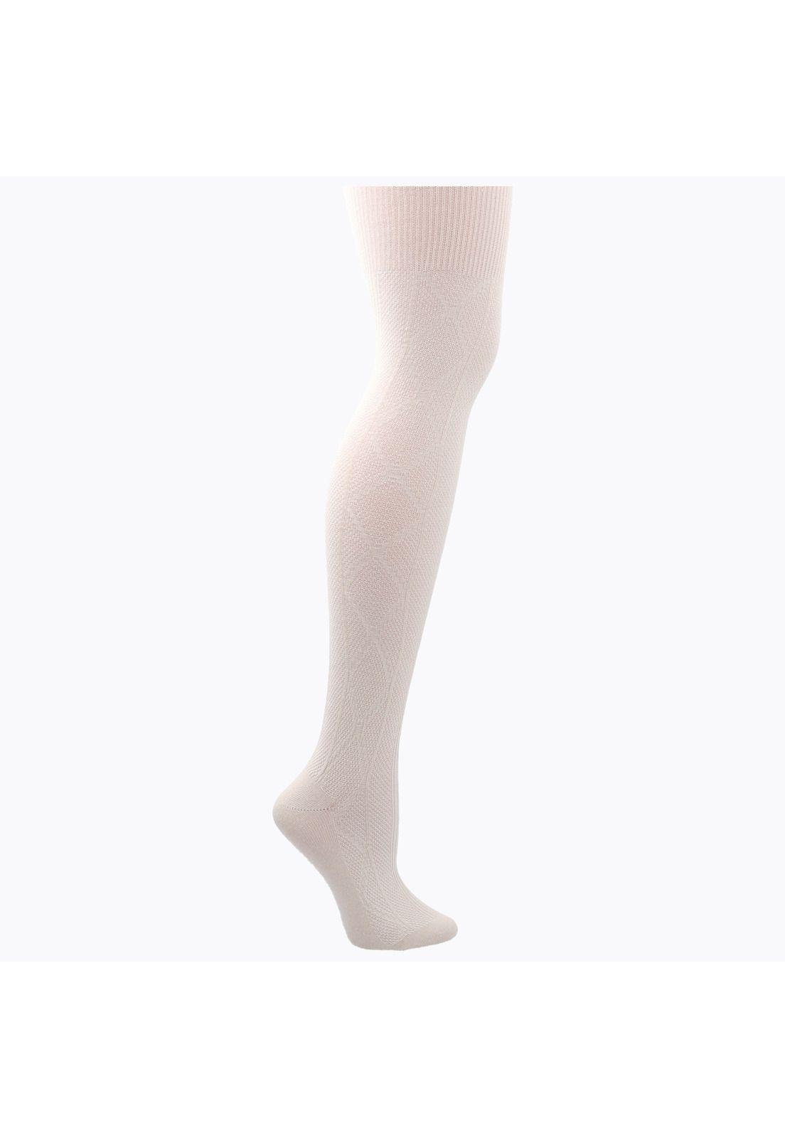 Panty Algodón Niña Panty Knit Beige-0