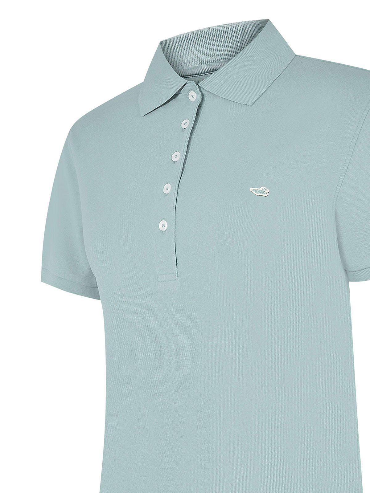 Polera Algodón Mujer Sandie Celeste -3