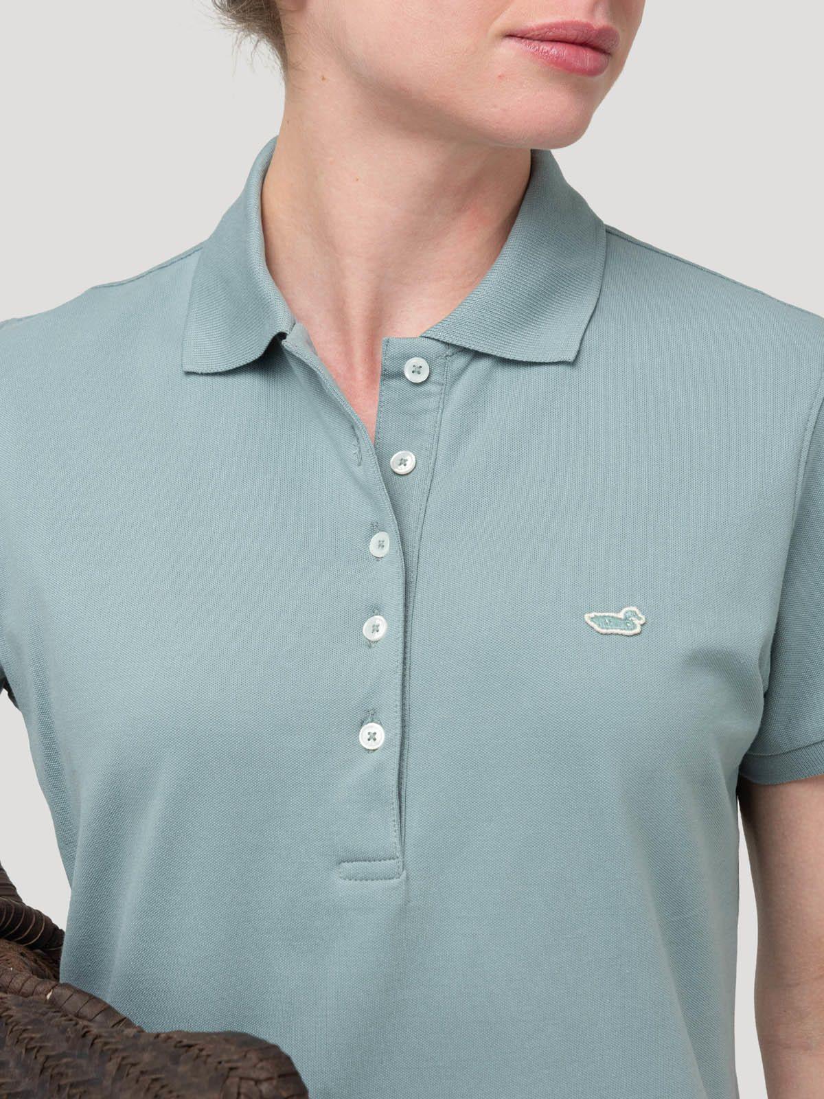 Polera Algodón Mujer Sandie Celeste -6