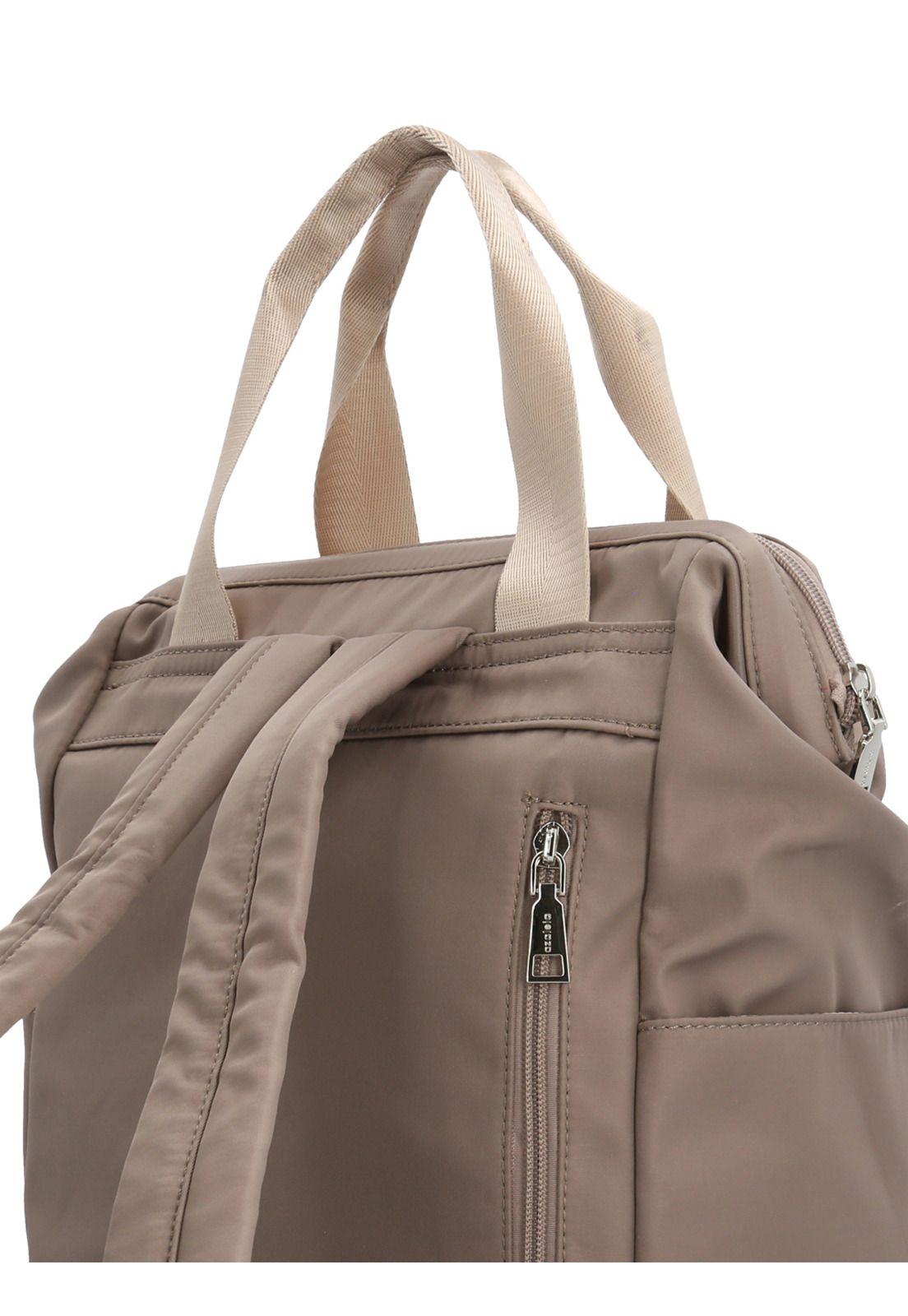 Cartera Taupe Ennio Backpack Mujer-3