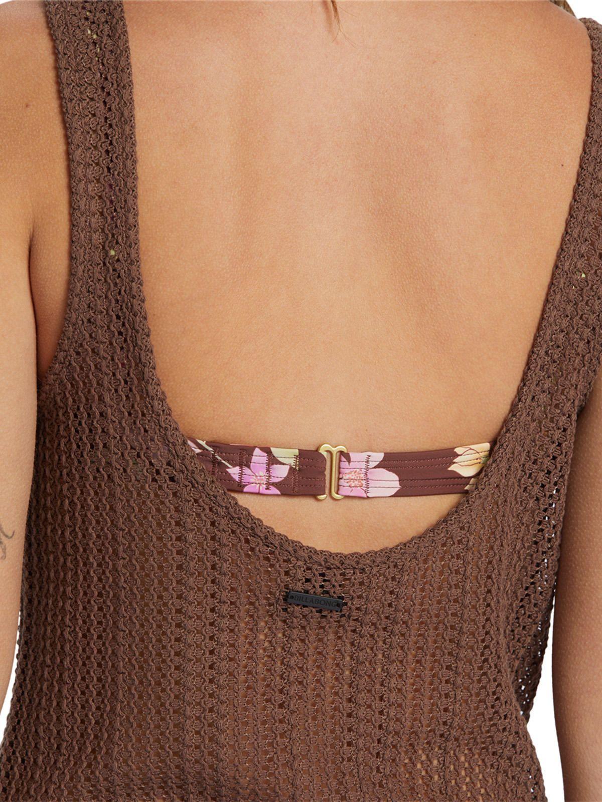 Vestido Mujer Lunar Days Midi Café-3