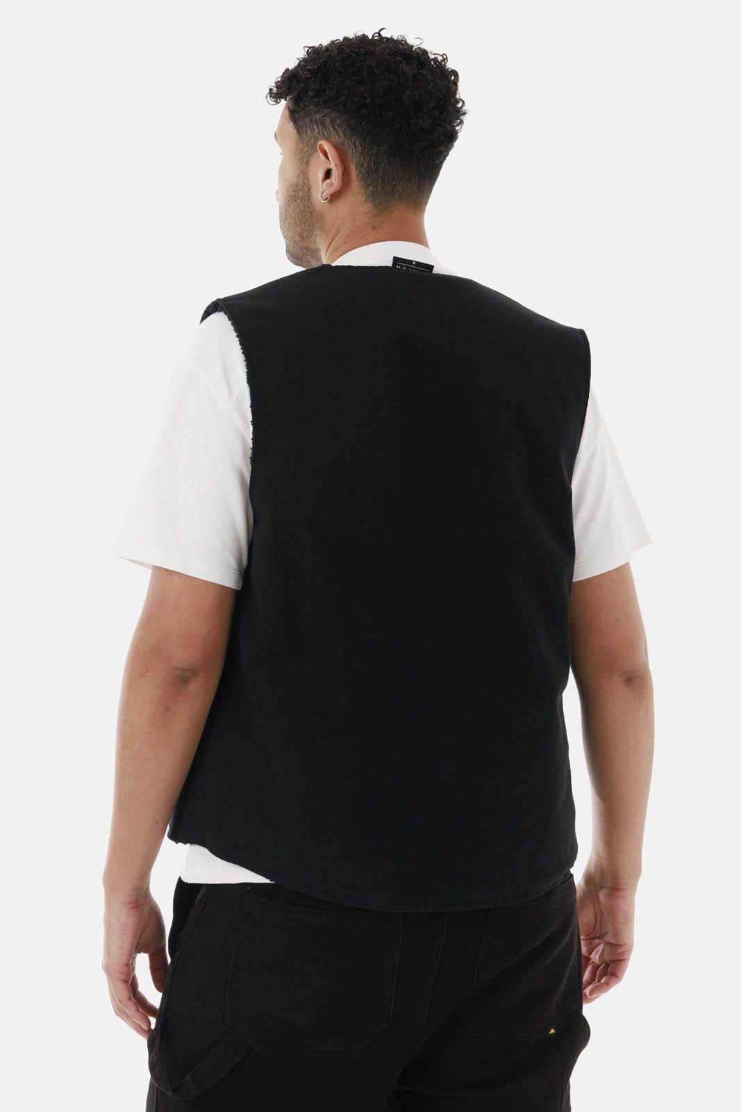 Chaqueta S/M Hombre Heritage Negro -4