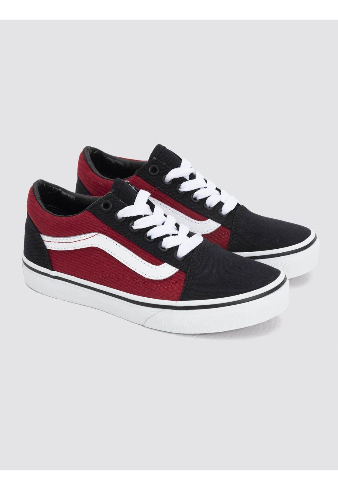 Zapatilla Niño Old Skool Negro Vans-0
