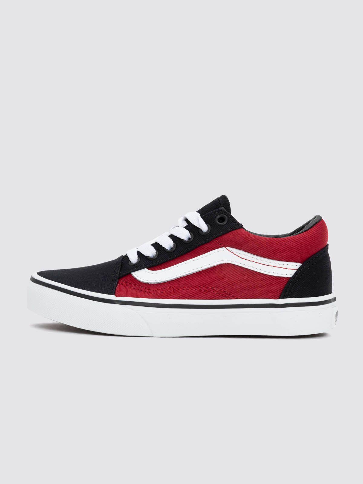 Zapatilla Niño Old Skool Negro Vans-1