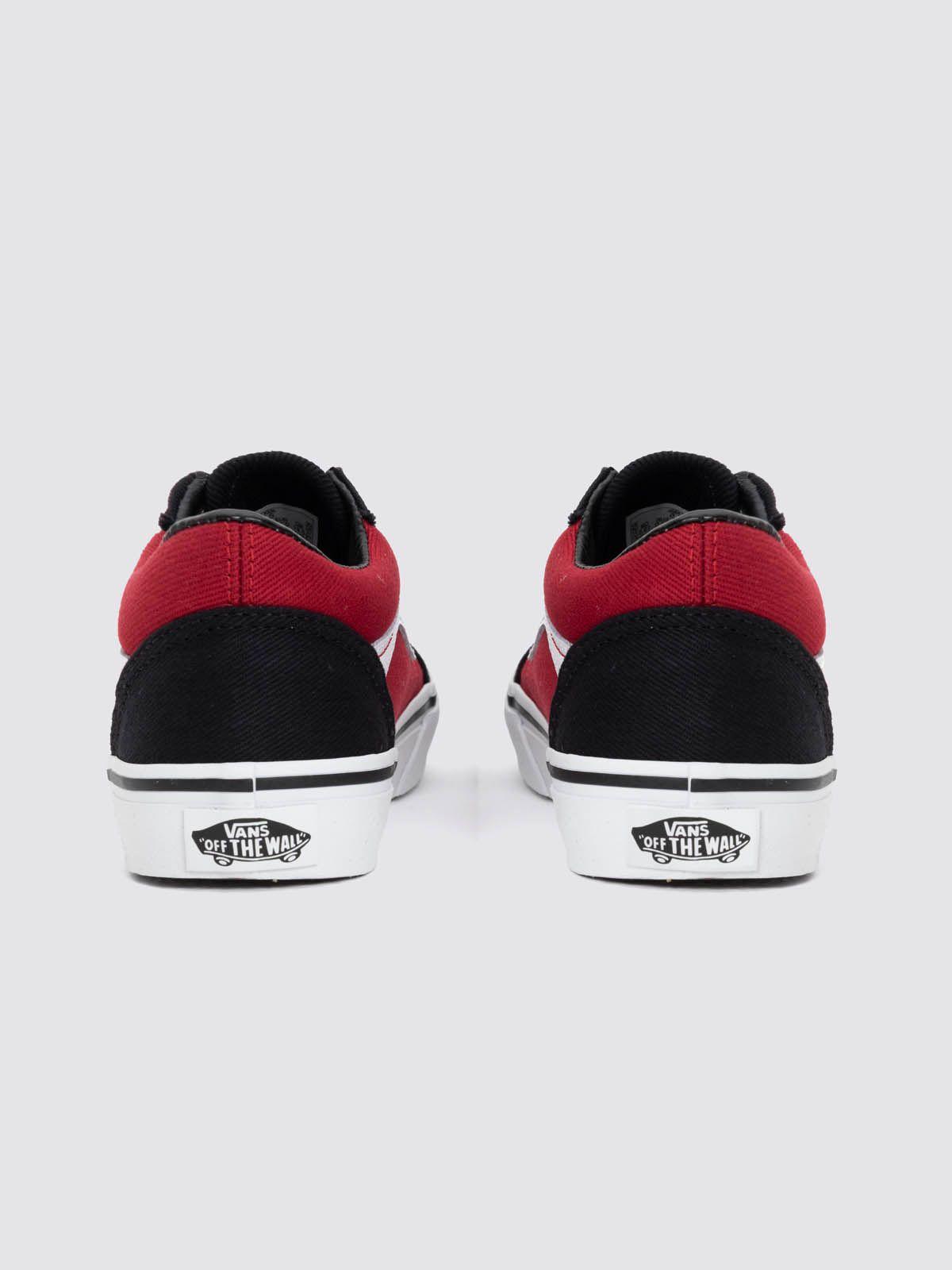 Zapatilla Niño Old Skool Negro Vans-3