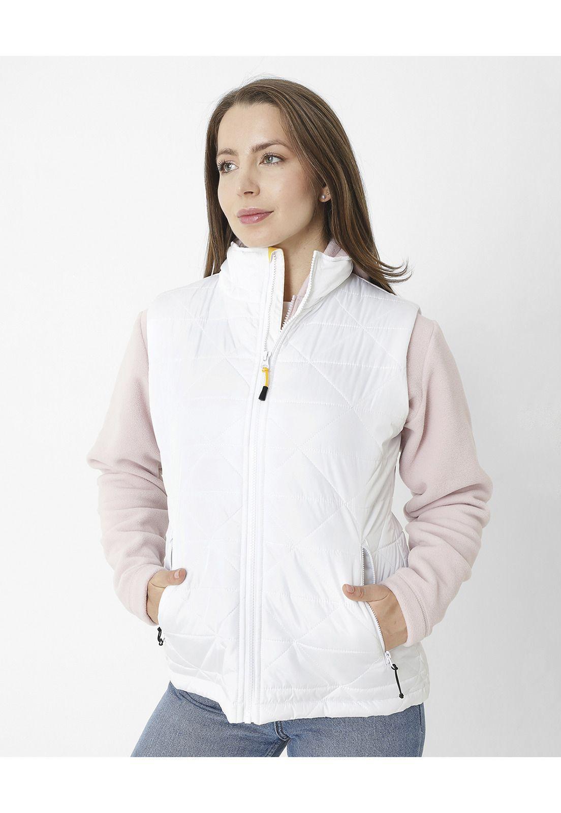 Chaqueta S/M W Mediumweight Insul Blanco Mujer-0