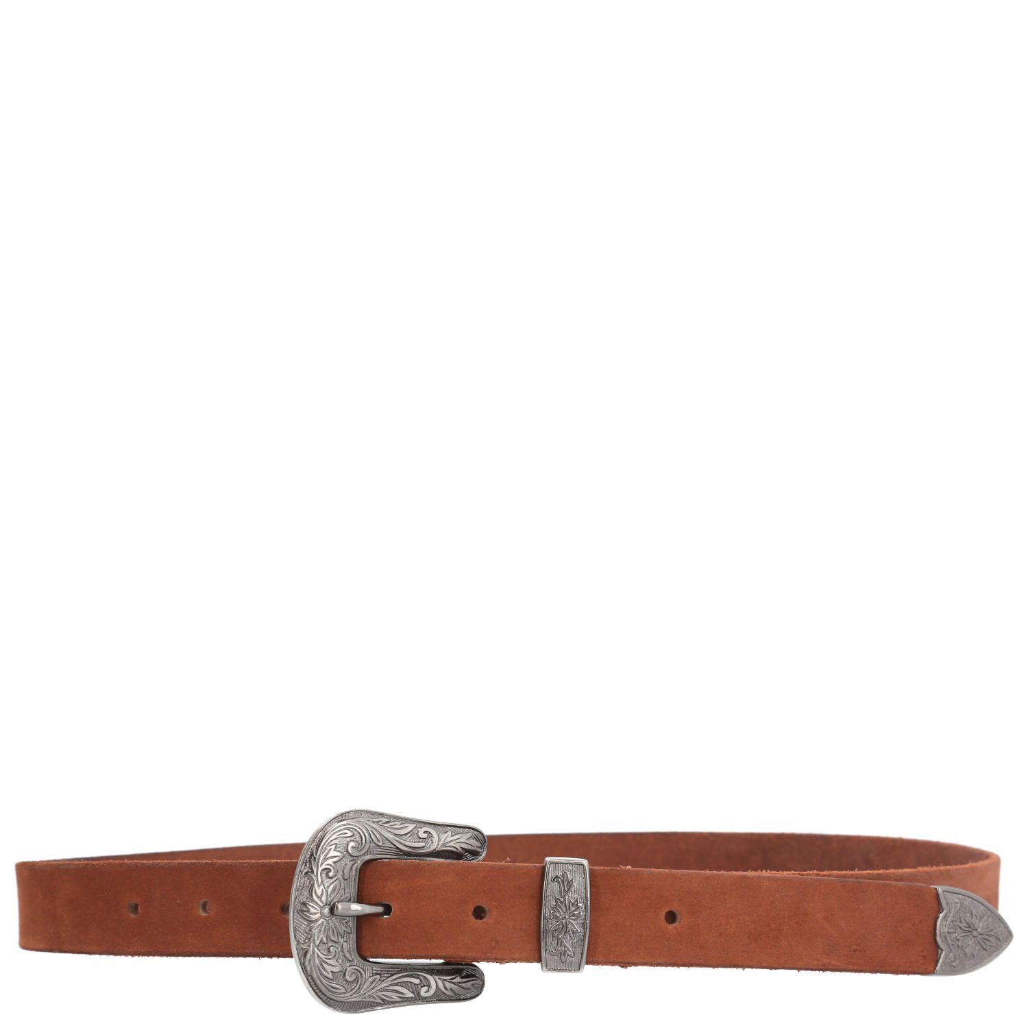 Cinturón Cuero Mujer RF Birdwing Café-1