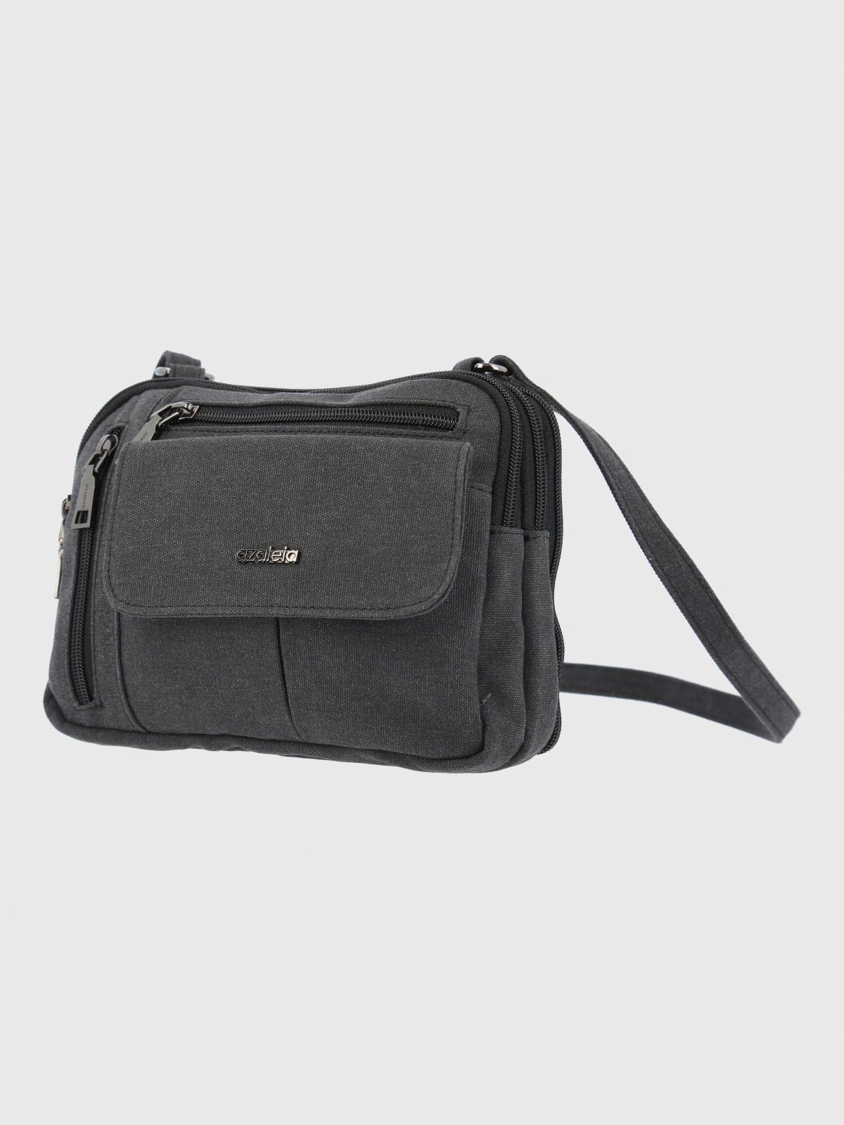 Cartera Mujer Beppo Cross Negro-1