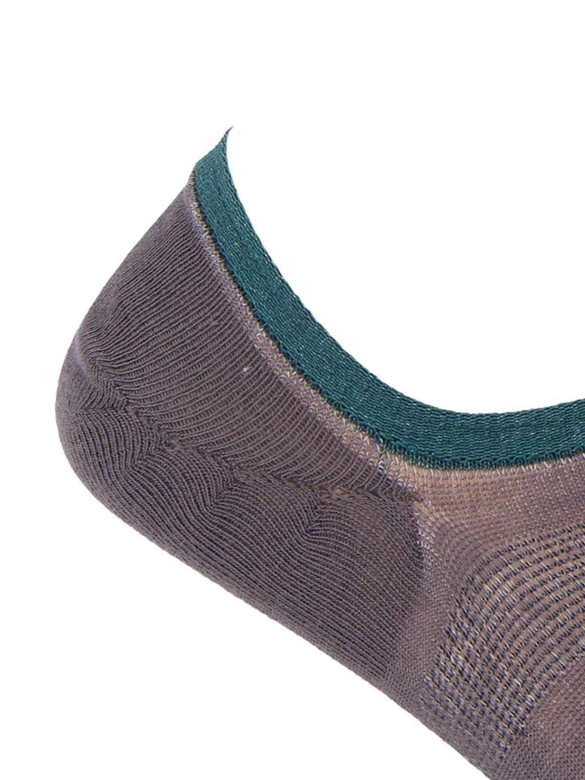 Calcetin Bambú Hombre Inv Block Gris-2