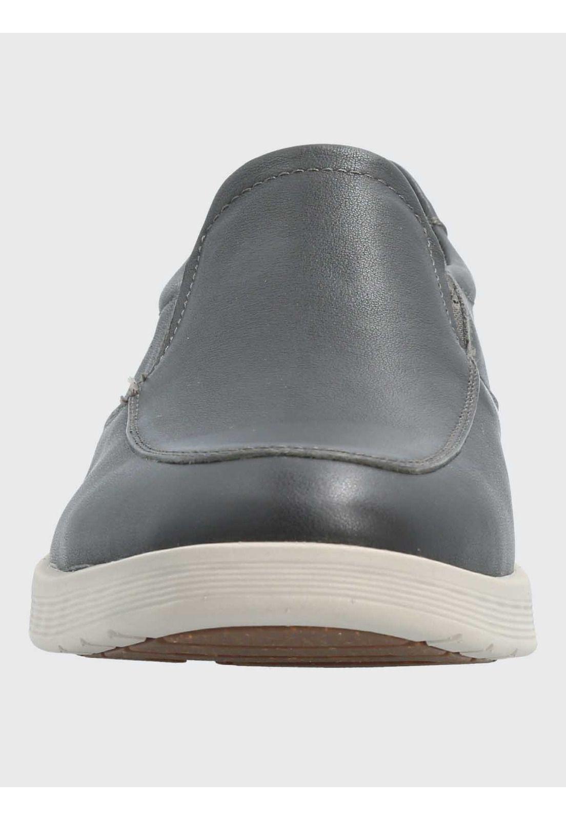 Zapato Cuero Hombre Spinal Urban Gris-3