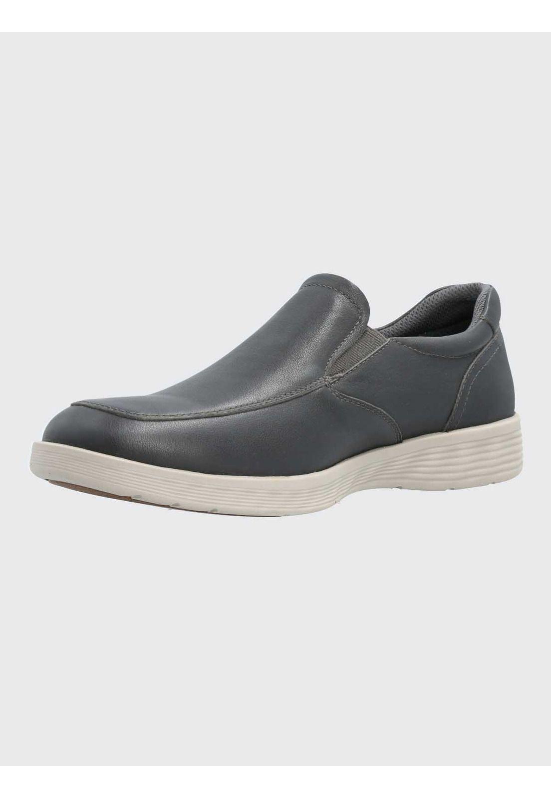 Zapato Cuero Hombre Spinal Urban Gris-4