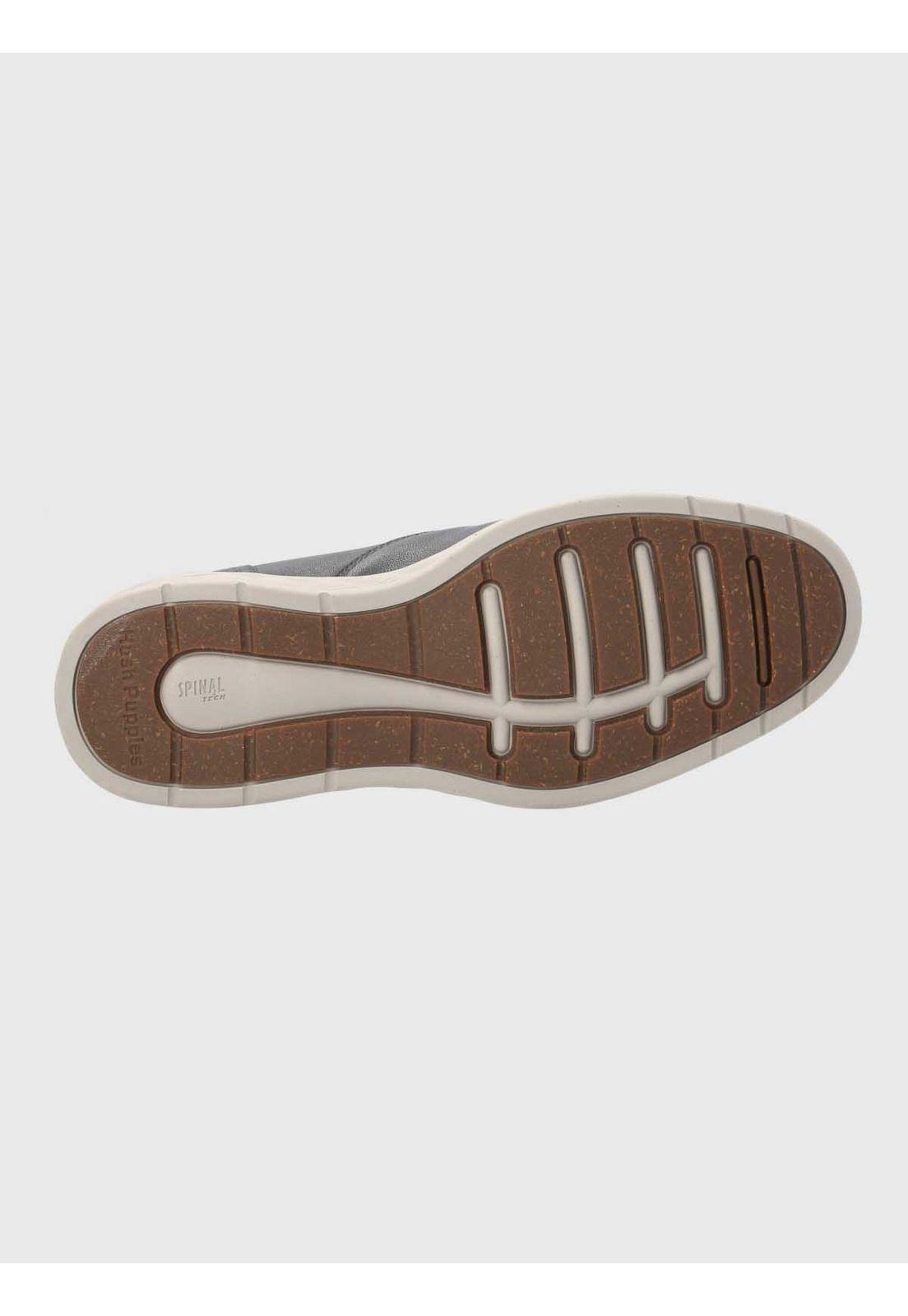 Zapato Cuero Hombre Spinal Urban Gris-7