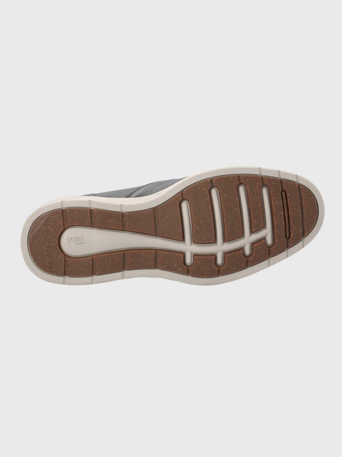 Zapato Cuero Hombre Spinal Urban Gris-7