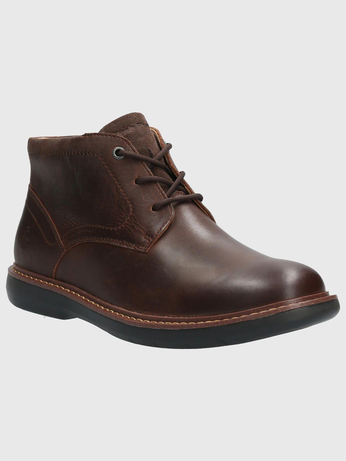 Botin Cuero Hombre Moines Café-0