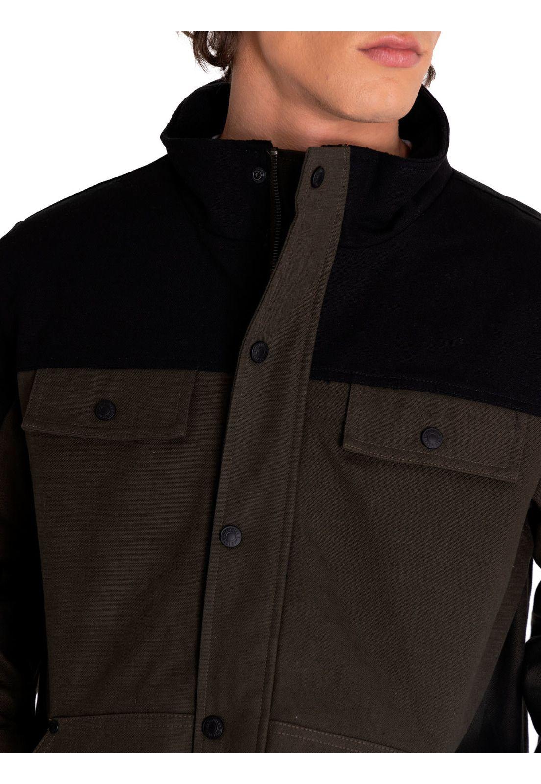 Chaqueta Hombre Insulated Utility Negro-4