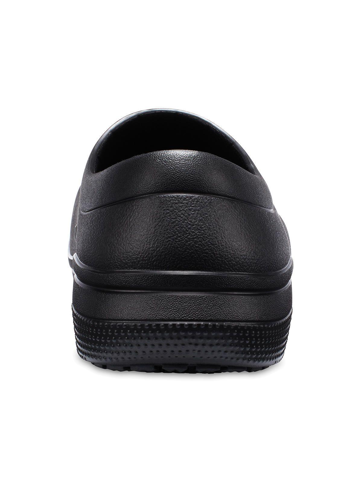 Zueco Crocs Hombre On The Clock Slip On Negro-6