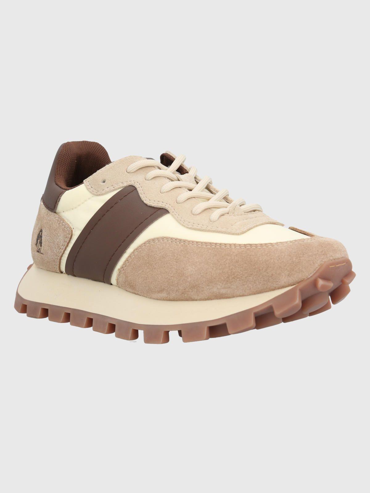 Zapatilla Cuero Mujer Janet Beige-0