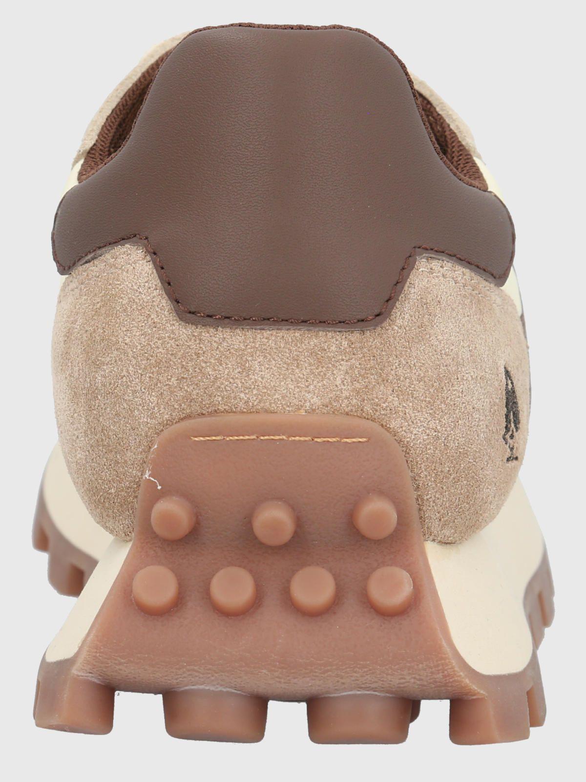 Zapatilla Cuero Mujer Janet Beige-6