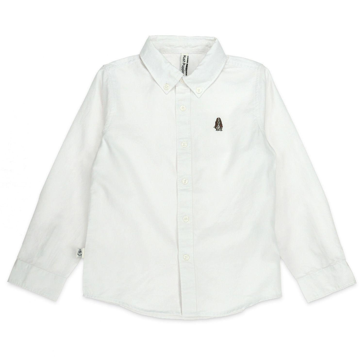Camisa Oxford Blanca-0