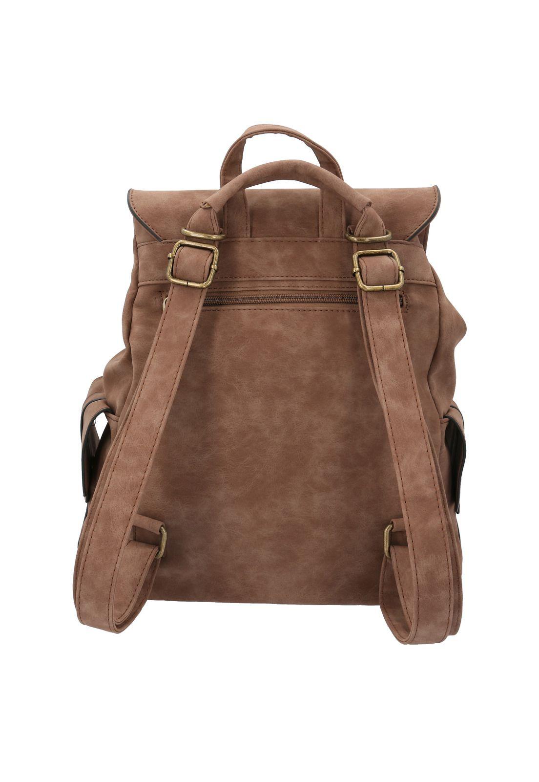 Mochila Mujer Rexii Marrón-2