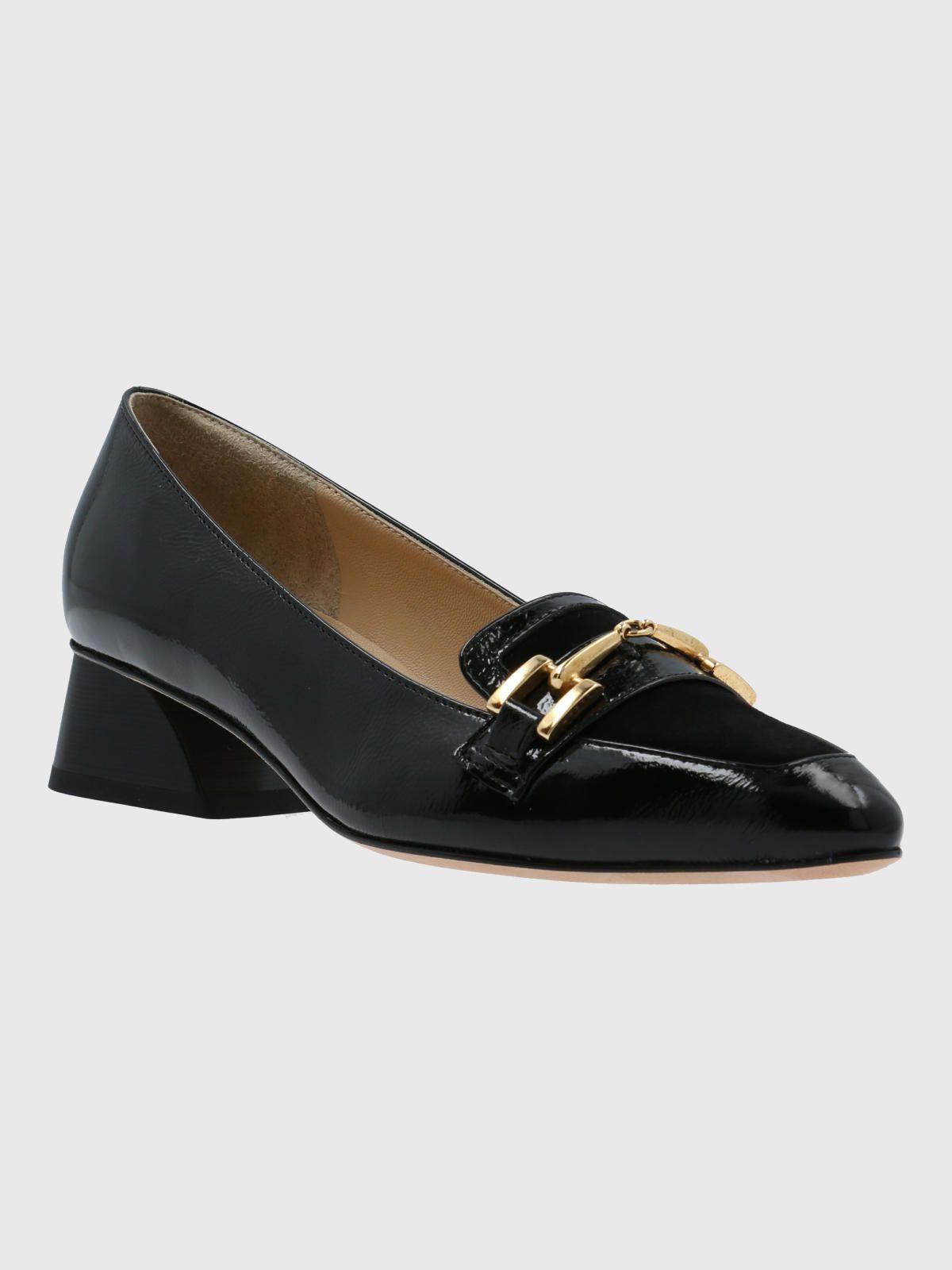 Zapato Brunate Mujer Cuero Bazzano Negro-0