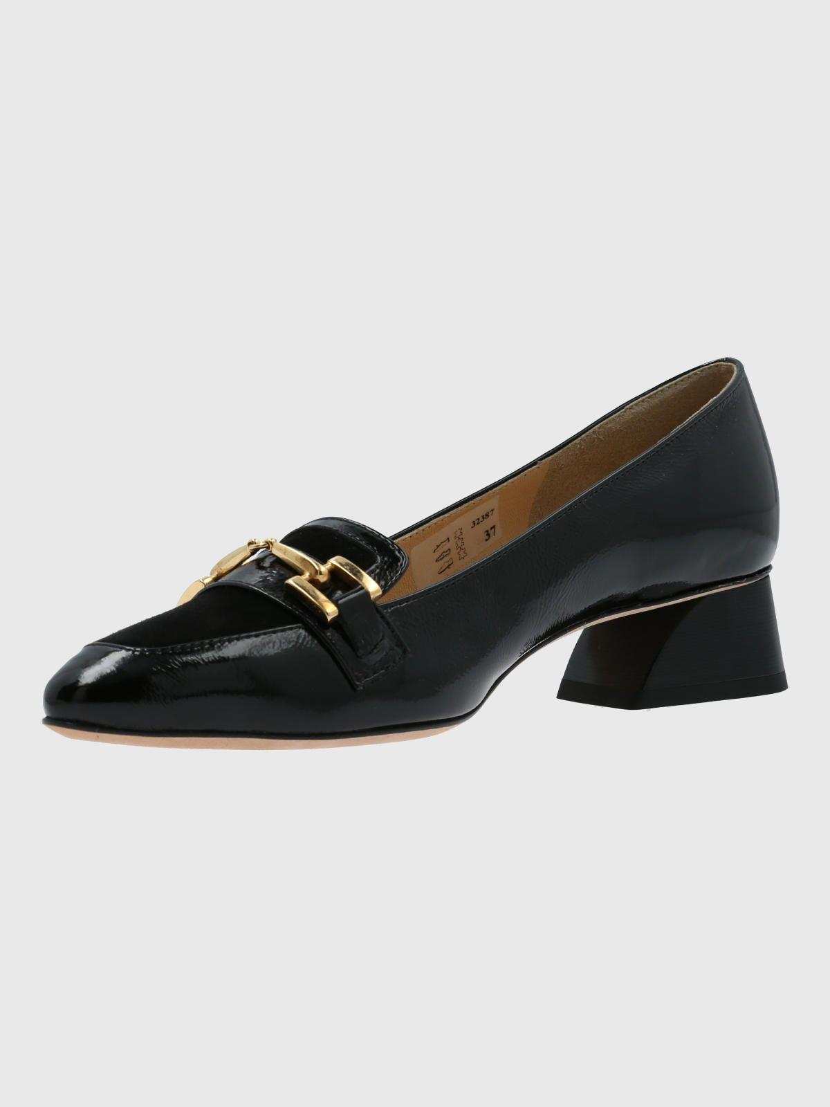 Zapato Brunate Mujer Cuero Bazzano Negro-4
