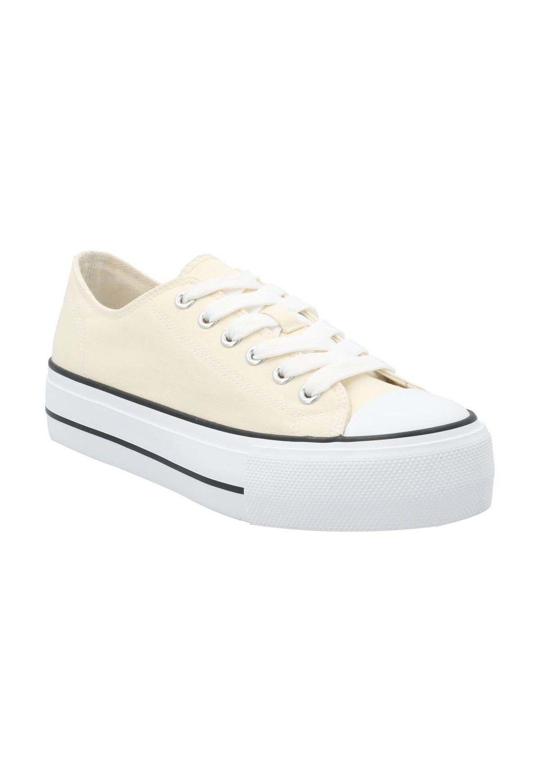 Zapatilla Mujer Sami Beige-0
