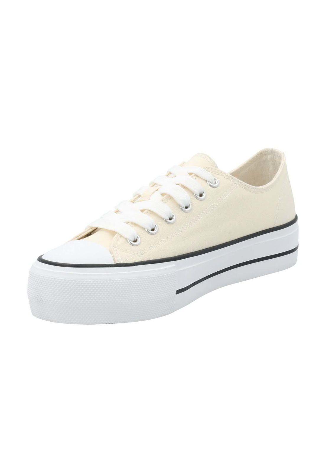 Zapatilla Mujer Sami Beige-4