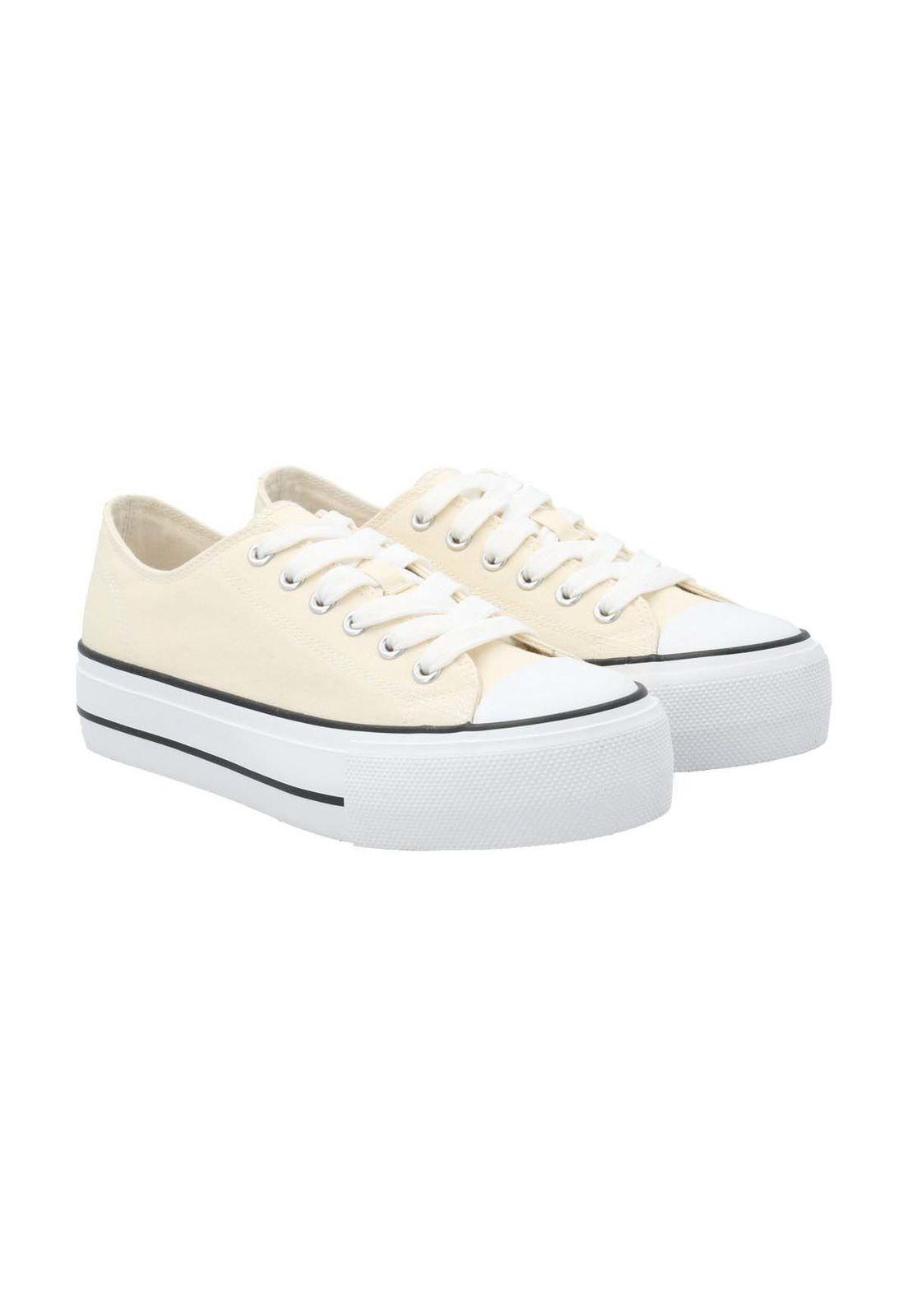 Zapatilla Mujer Sami Beige-8