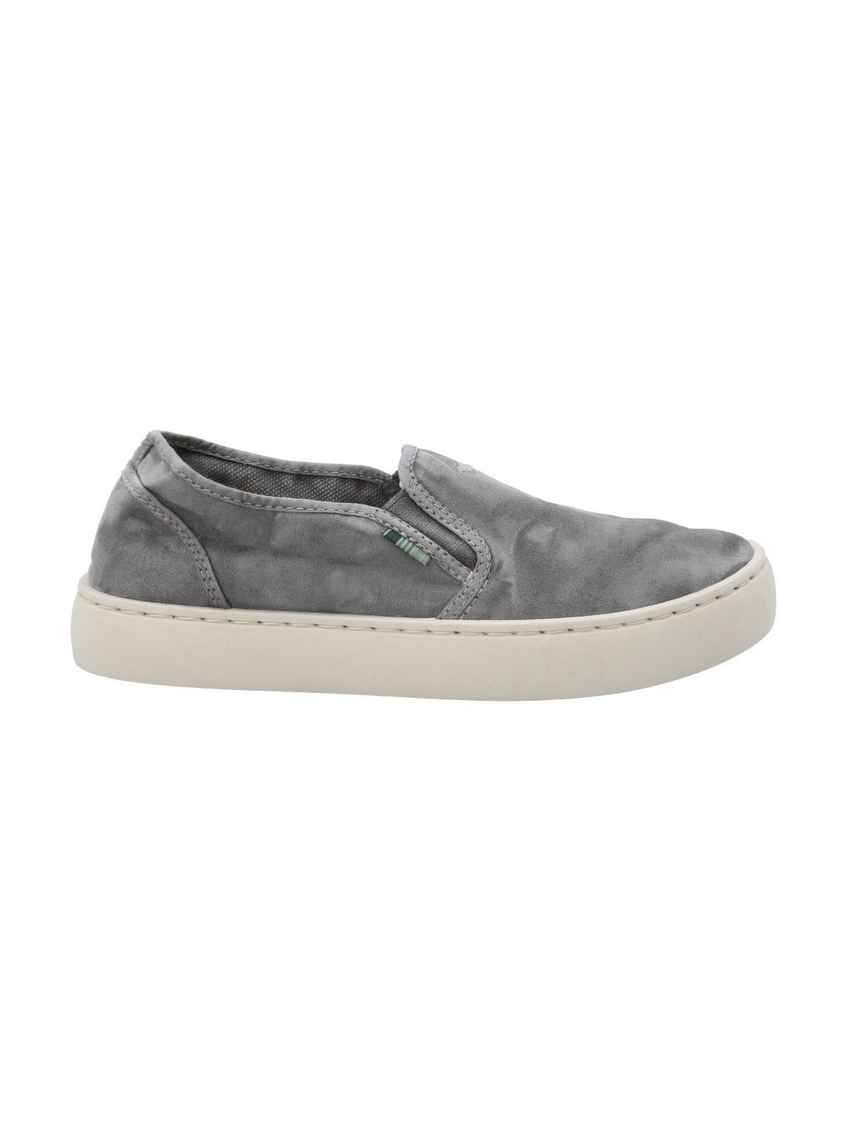 Zapatilla Algodón Orgánico Mujer Kea Gris-0