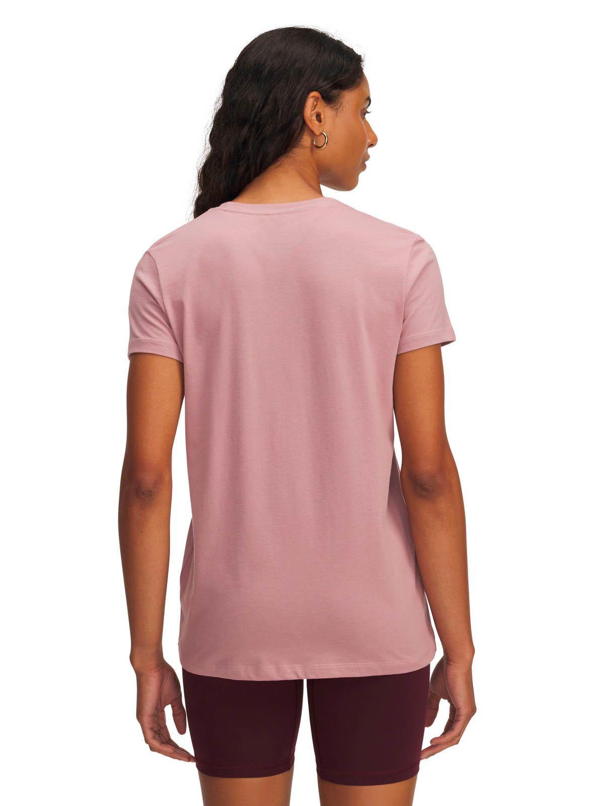 Polera Manga Corta Lifestyle para mujer Rival Logo rosado -1