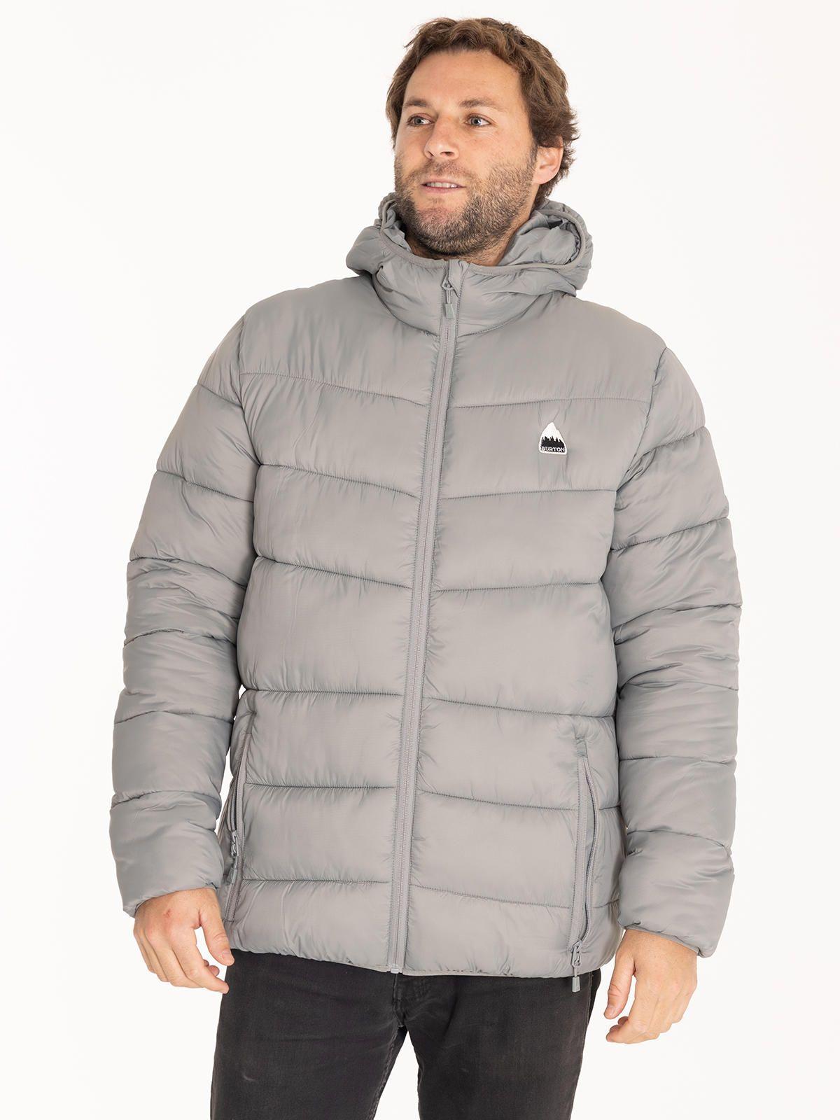 Parka Impermeable Hombre Gris-0