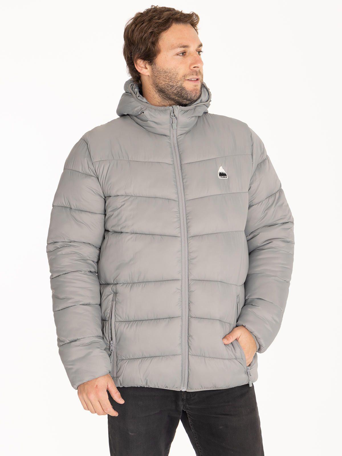 Parka Impermeable Hombre Gris-1