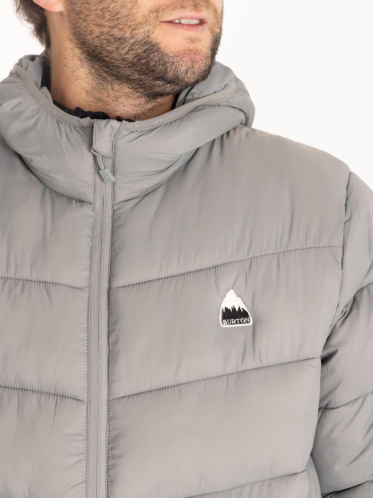 Parka Impermeable Hombre Gris-5