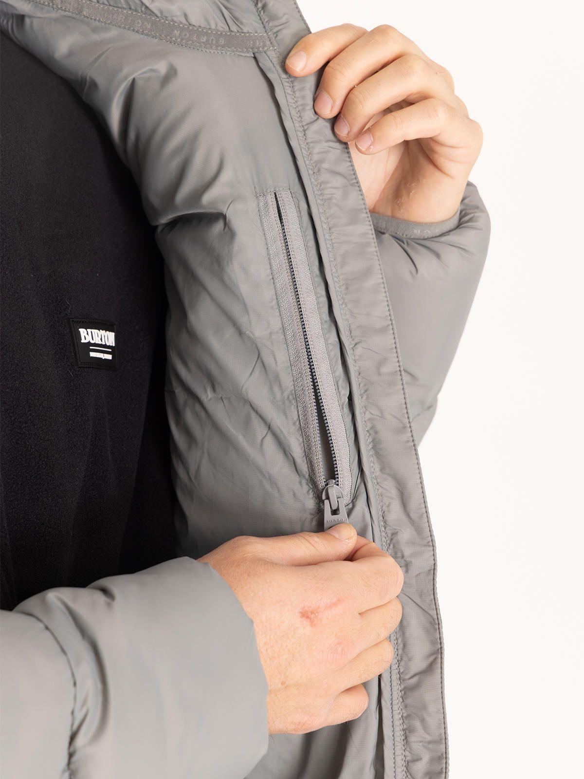 Parka Impermeable Hombre Gris-6