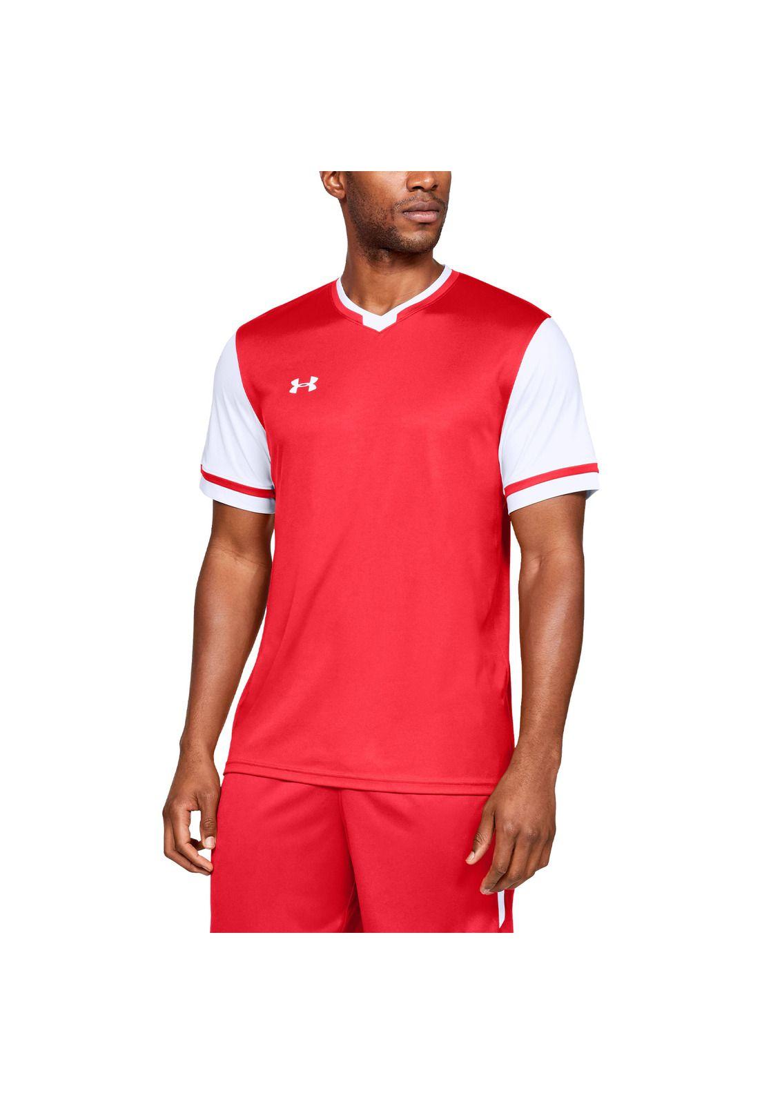 Polera UA "Máquina 2.0" para hombre Rojo-3