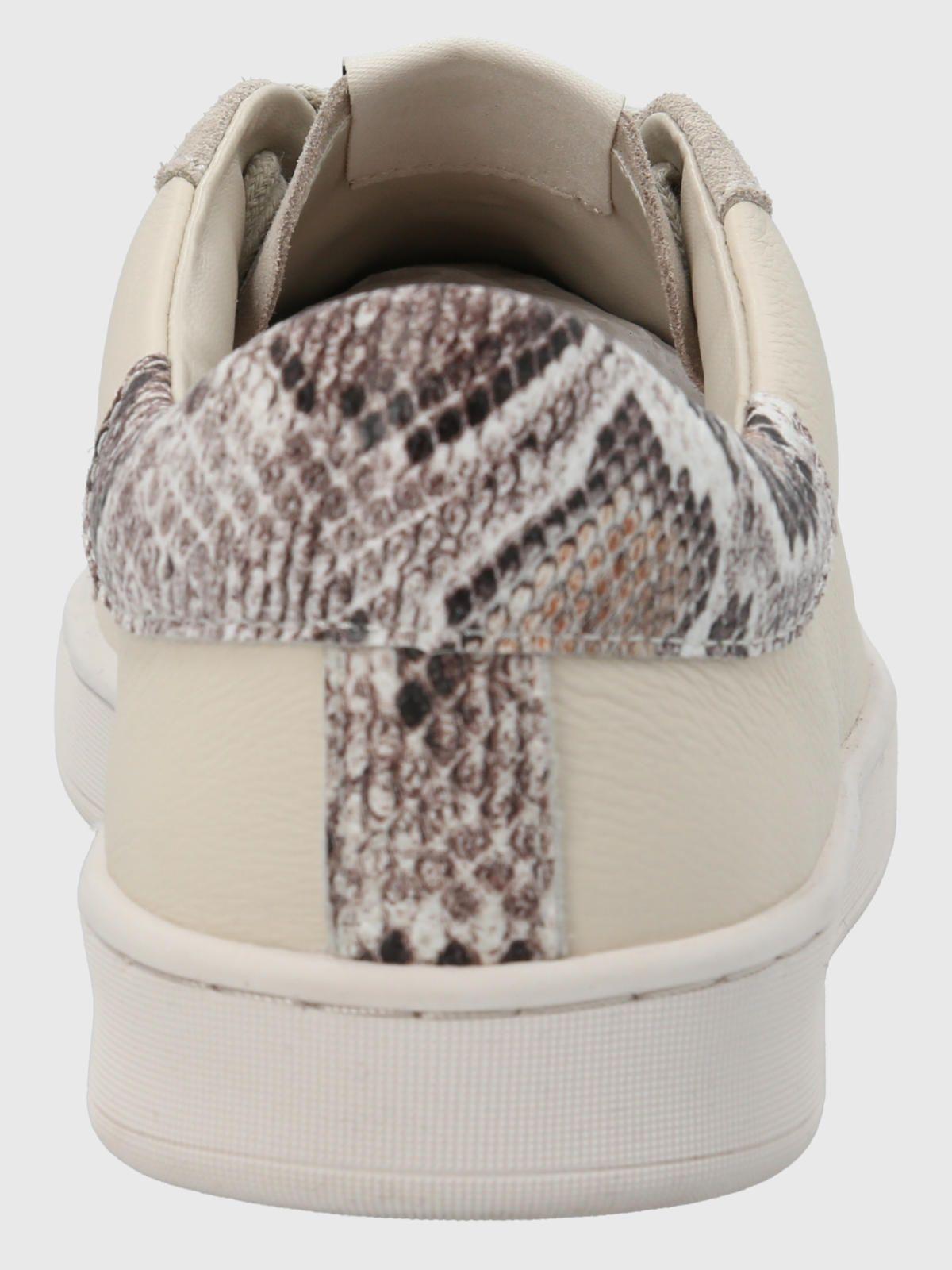 Zapatilla Cuero Mujer Merano Beige-6