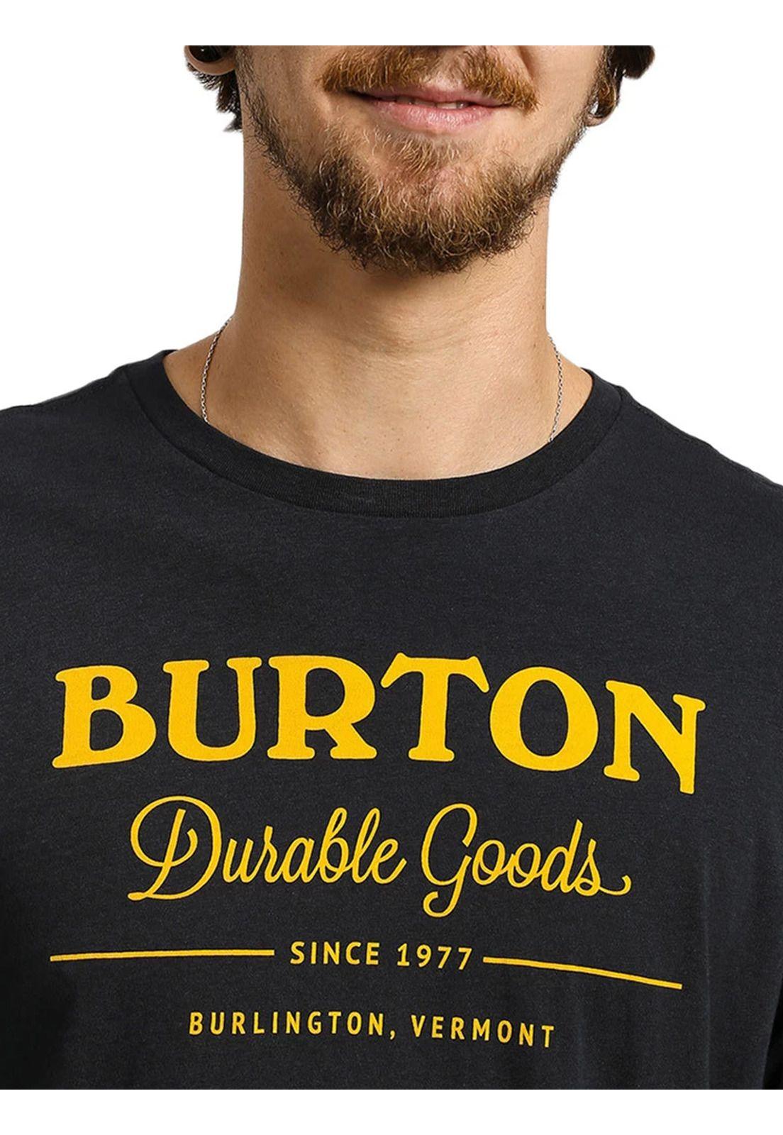 Polera Manga Corta Unisex Durable Goods Negra-3