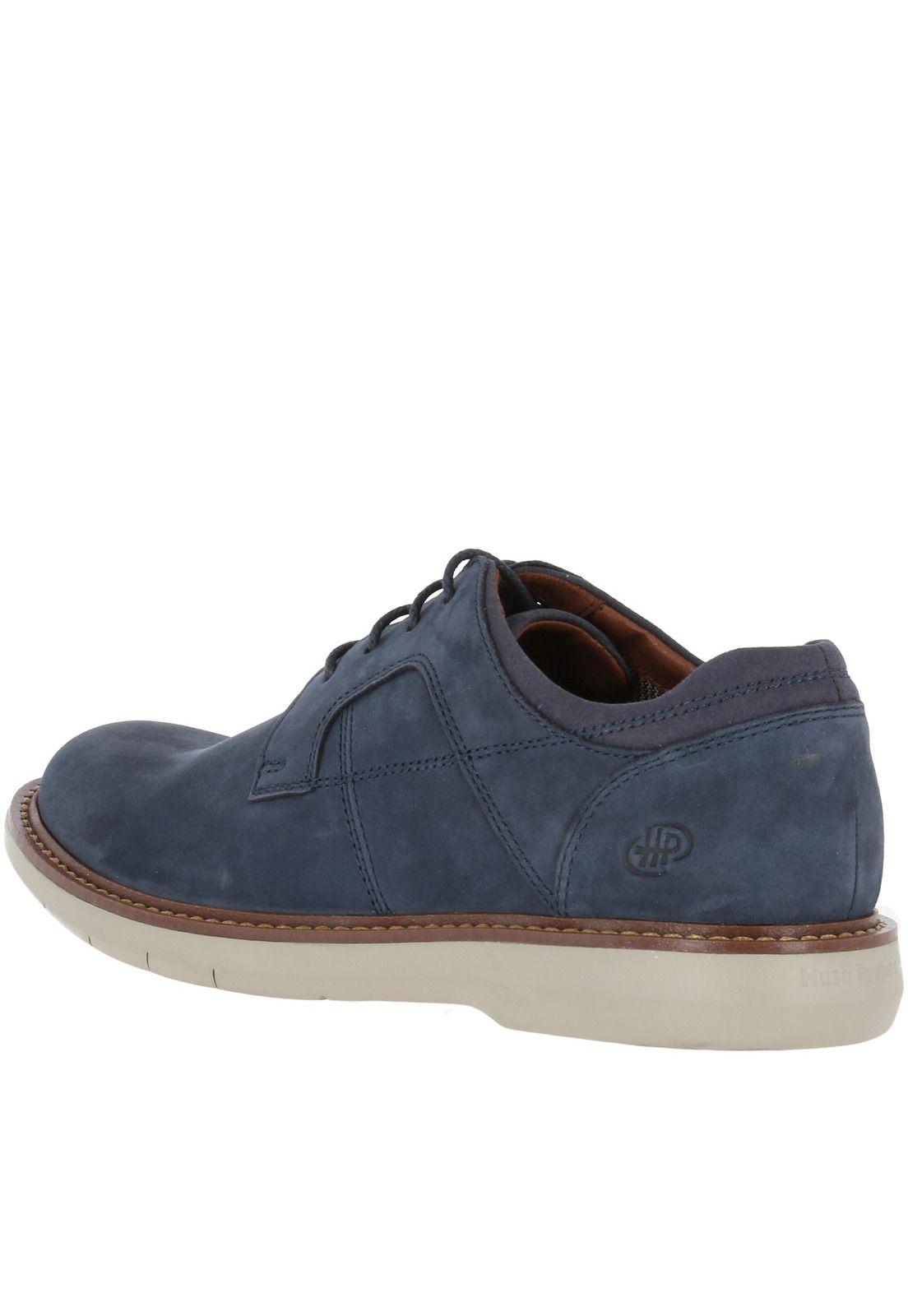 Zapato Cuero Illinois Azul-4