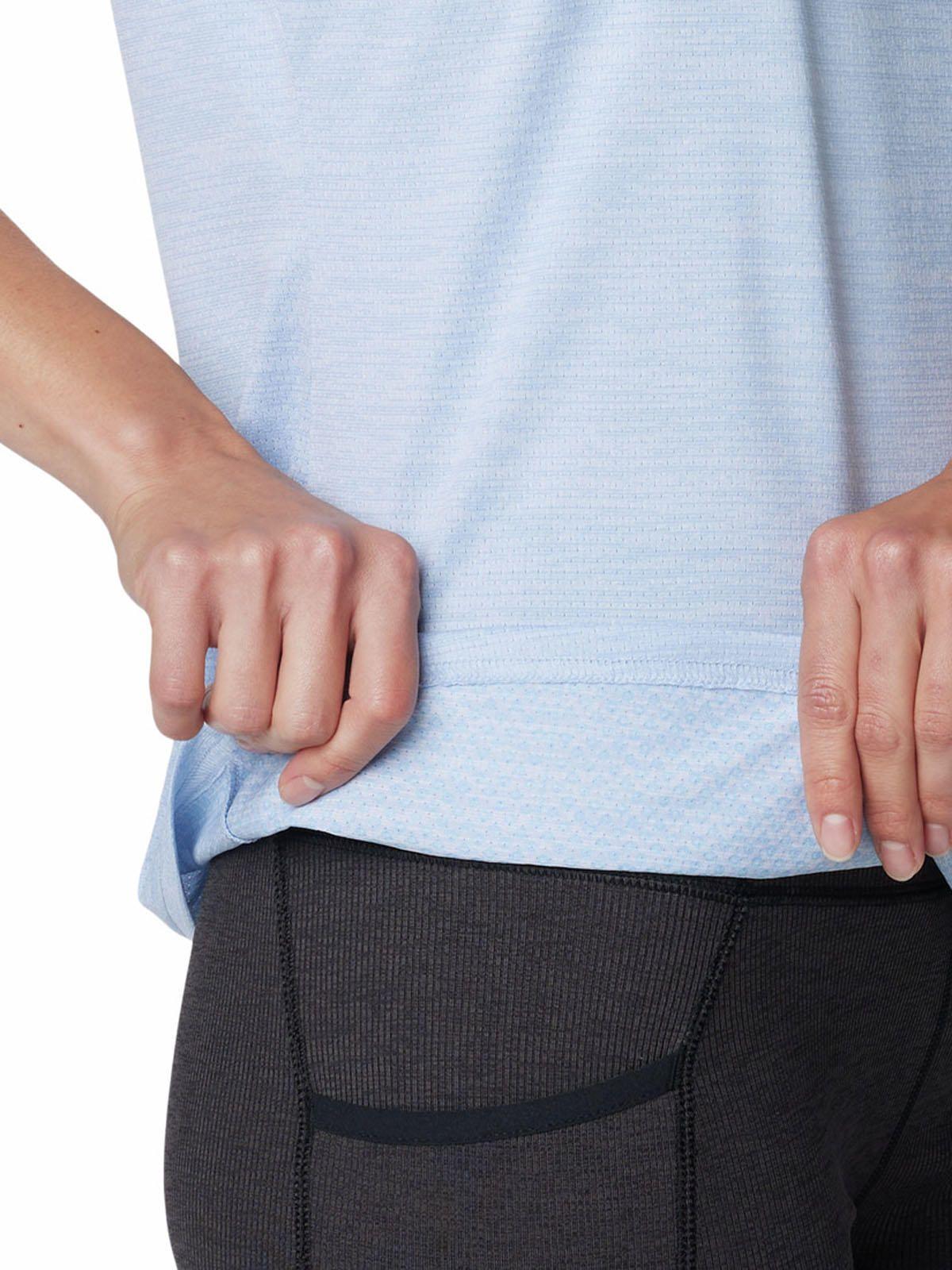 Polera Mujer Alpine Chill Zero Azul-5