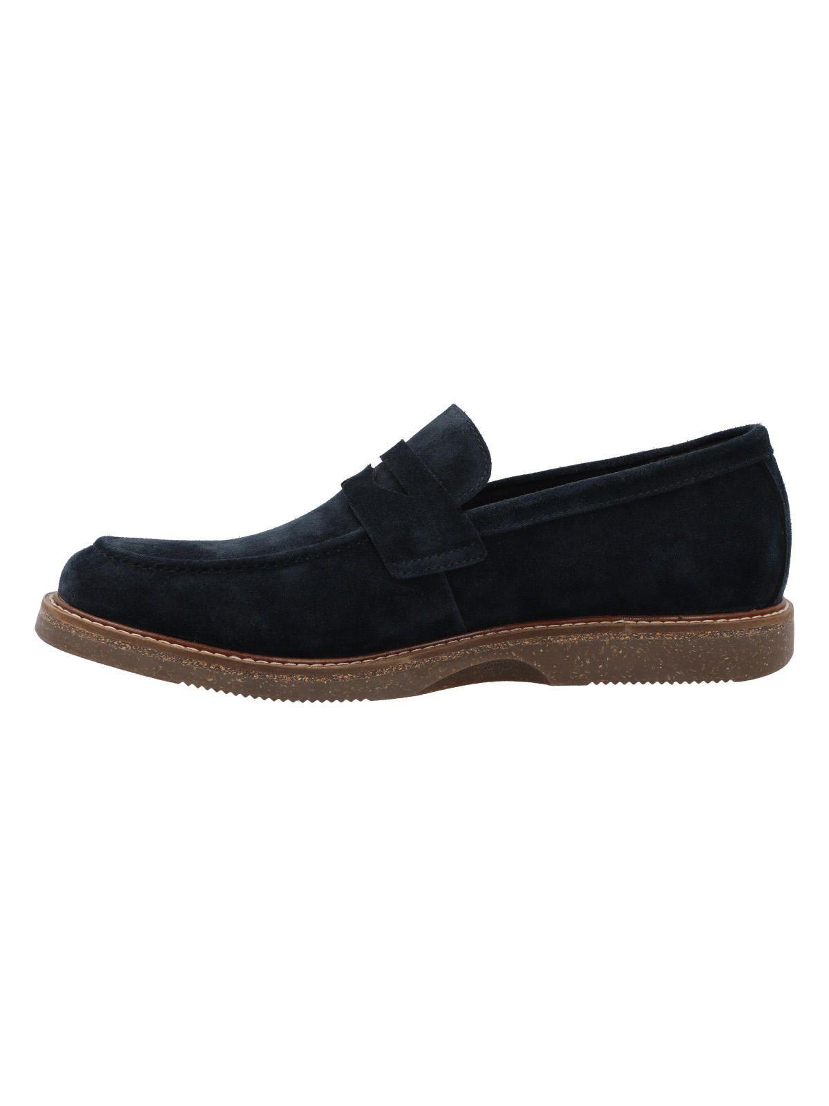 Zapato Cuero Hombre Osan Azul-5