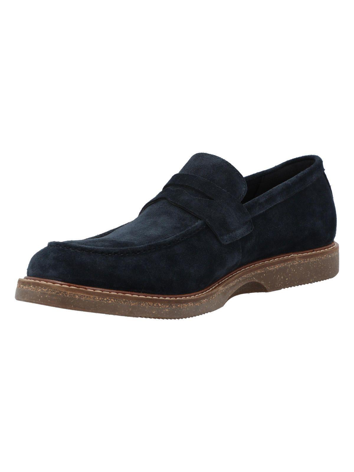 Zapato Cuero Hombre Osan Azul-4