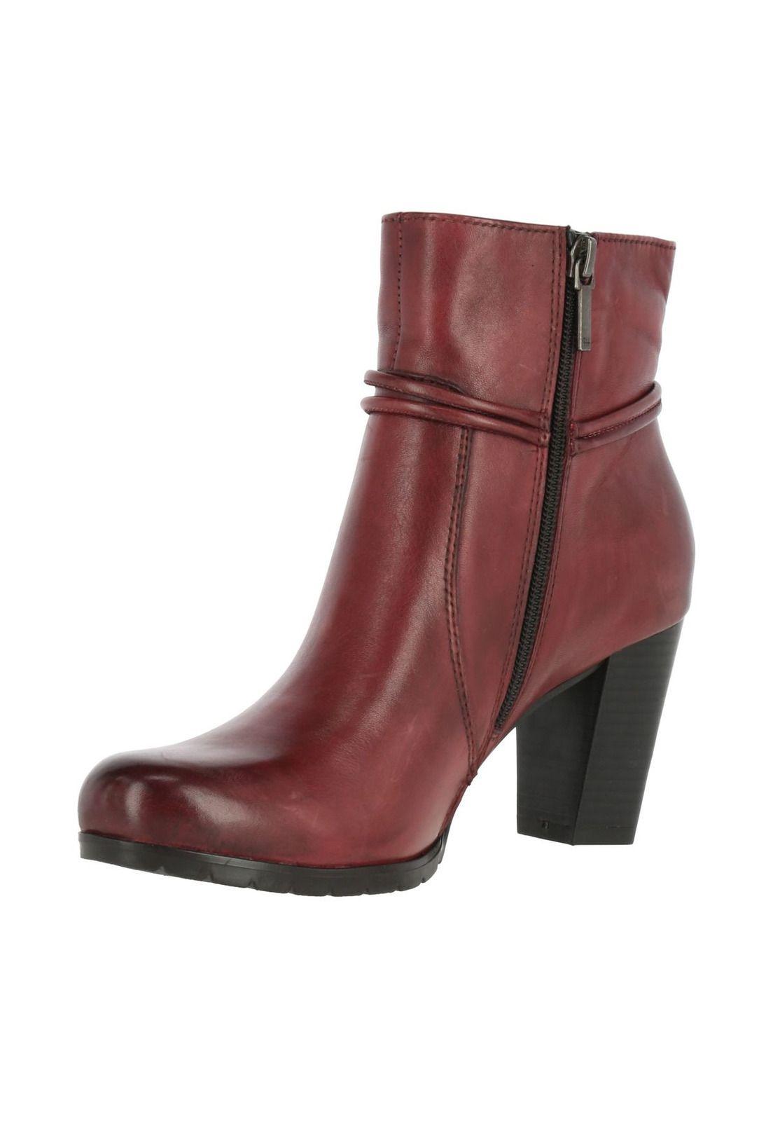 Botin Cuero Mujer Andi Burdeo-1