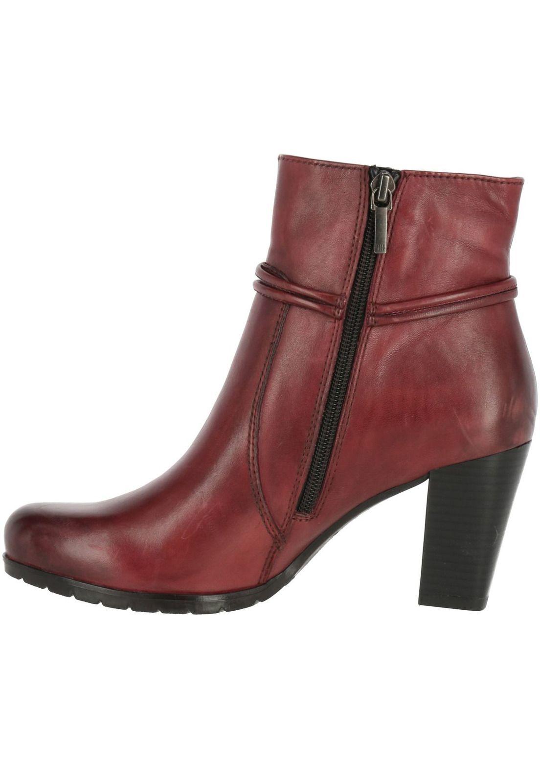 Botin Cuero Mujer Andi Burdeo-2
