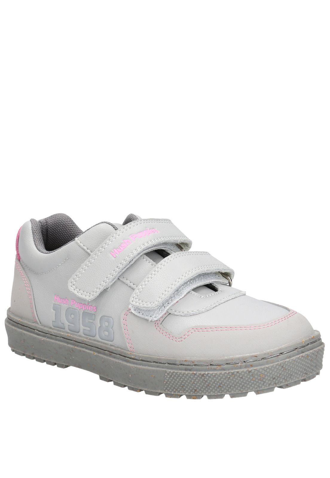 Zapatilla Cuero Niña Jets  Gris-0