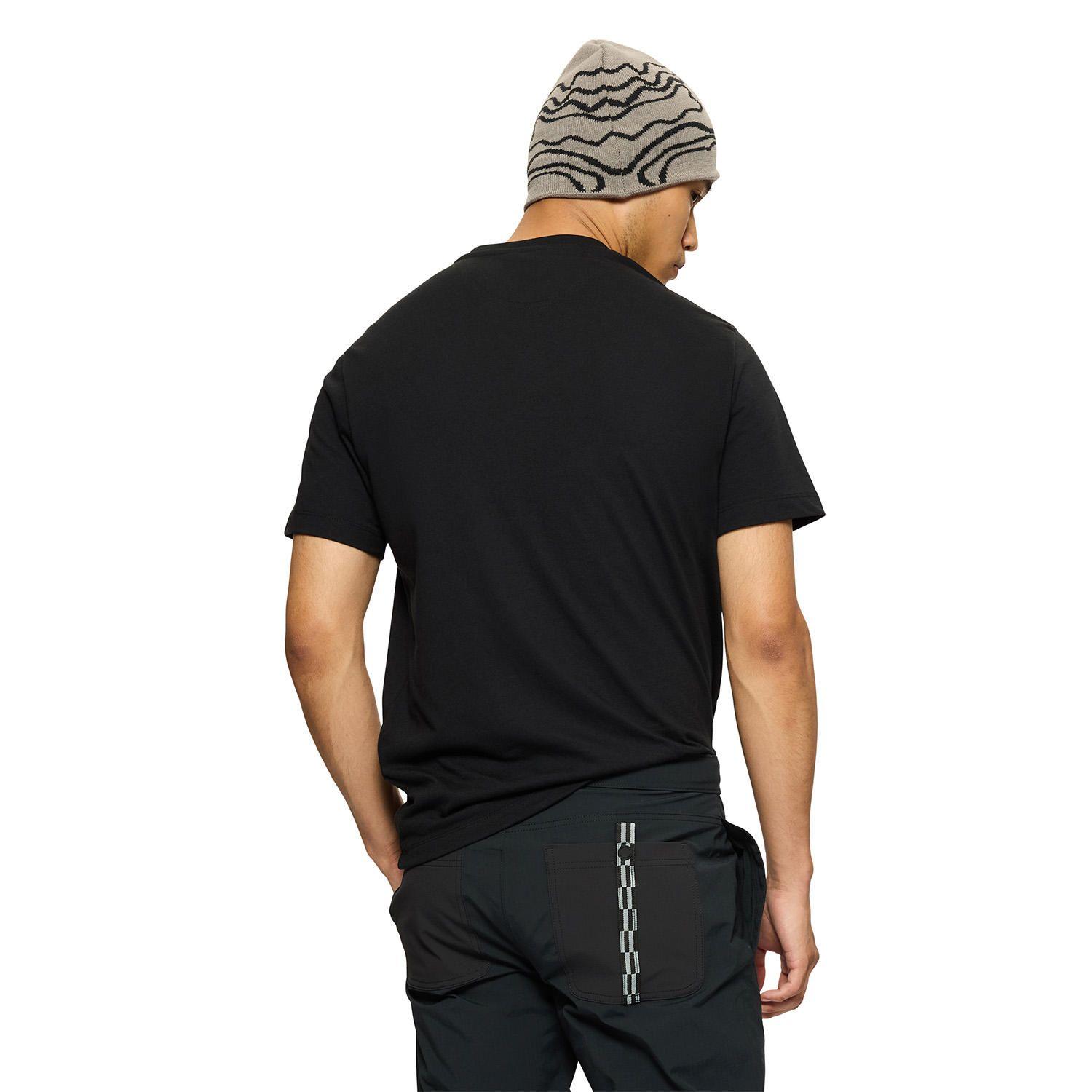 Polera Manga Corta Hombre Relaxed Pocket Negro-3
