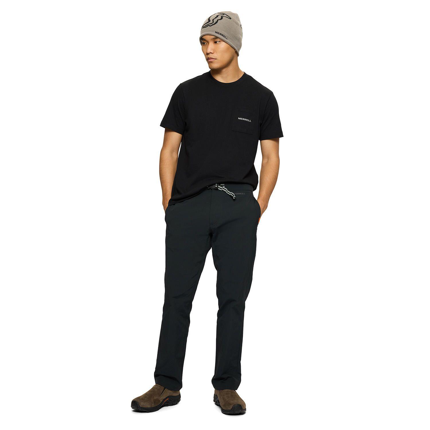 Polera Manga Corta Hombre Relaxed Pocket Negro-4